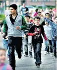  ??  ?? Swedish officials suggest 70 per cent of child migrants may be misstating their age