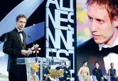  ??  ?? 38 anni László Nemes (38 anni) a Cannes: «Son of Saul» è il suo esordio alla regia