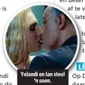  ??  ?? Yolandi en Ian steel ’n soen.