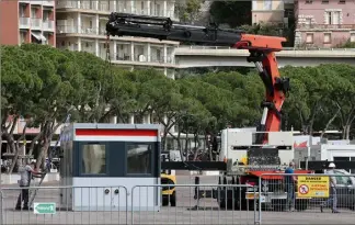  ?? (Photo Cyril Dodergny) ?? Le socle de la Direction de course a été remisée en entrepôt cette semaine.