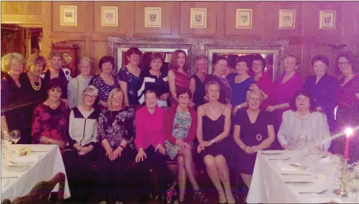  ??  ?? Pictured at the 45 year reunion of nurses who trained together in Our Lady of Lourdes Hospital are Back Row, L-R: Marie Winters (Daly), Anne Kerby (Hayes), Gertie Dillon (Quinn), Sr Finbar, Anne Byrne, Jo Nulty (Clarke), May McElroy (Kowal), Anne Marie...