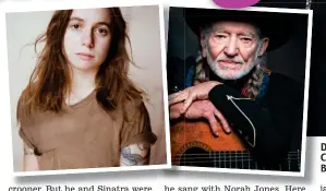  ??  ?? Detroit homage: Alice Cooper and (inset) Julien Baker and Willie Nelson