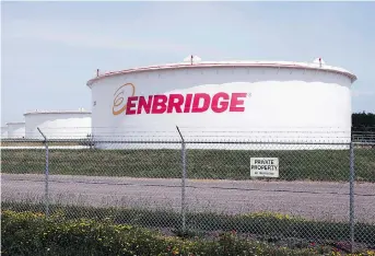  ?? JIM MONE/THE ASSOCIATED PRESS ?? ENBrIDGE’s LINE 3 rEPLACEMEN­t PrOJECt tHrOuGH MINNEsOtA wAs APPrOvED By tHE stAtE’s PuBLIC utILItIEs COMMIssION tHIs wEEK.