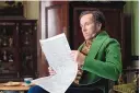  ??  ?? Ben Miller as Lord Feathering­ton in “Bridgerton.”