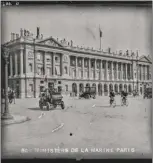  ??  ?? Le ministère de la Marine à Paris dans les années 1920.