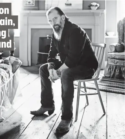  ?? CHAD BATKA ?? Singer-songwriter Steve Earle says his latest album, So You Wannabe An Outlaw, reconnects him with country music.