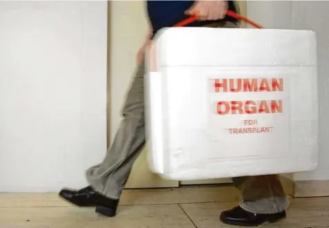  ?? Foto: Frank May, dpa (Archiv) ?? Zuletzt wurden weniger Organe transplant­iert.