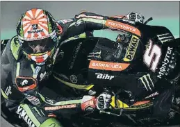  ?? NOUSHAD THEKKAIL / EFE ?? Johann Zarco empieza fuerte la temporada