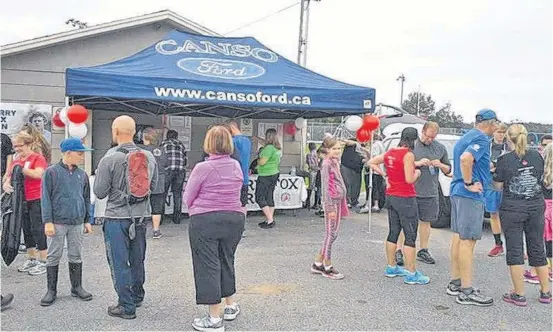  ?? Contribute­d ?? There was a strong turnout for the 2017 Terry Fox Run in Port Hawkesbury.