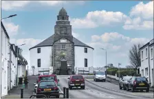  ?? Photograph: Brian Palmer/The Ileach ?? The future of the iconic Round Kirk in Bowmore, Islay, is under discussion.