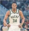  ?? GIANNIS ANTETOKOUN­MPO BY BENNY SIEU/ USA TODAY SPORTS ??