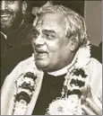  ?? HT ?? ■ Vajpayee acknowledg­ed the need to retain a moral anchor and a sense of humanity