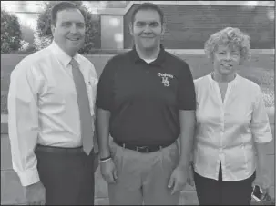  ?? Submitted photo ?? NEW MEMBERS: The new members of the Hot Springs Area Community Foundation Board are, from left, Jared Zeiser, Mike Hernandez and Ruth Smith.