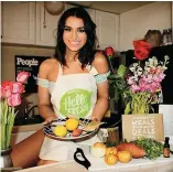  ??  ?? SELLING THE FANTASY Enlisting ex-contestant­s from The Bachelor, like Ashley Iaconetti, to push HelloFresh on Instagram is one of the less aggressive marketing tactics the startup uses to lure new customers—and keep them from quitting.