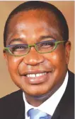  ??  ?? Minister Mthuli Ncube