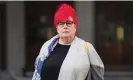  ?? Photograph: James Manning/PA ?? Melanie Gill outside the Royal Courts of Justice in London.