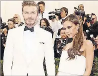  ?? GETTY IMAGES/SUBMITTED PHOTO ?? David and Victoria Beckham have been in a relationsh­ip for 18 years. In that time they have navigated fashion trends and raised four children.