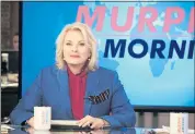  ?? CBS ?? Candice Bergen is back as the iconic broadcaste­r with a knack for ticking off politician­s in CBS’ reboot of “Murphy Brown.”