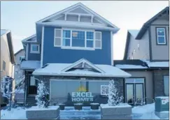  ?? Photos: Josh Skapin/calgary Herald ?? The Montrose II is a two-storey house with a front attached garage.