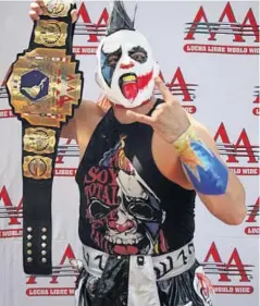  ?? AGENCIAS ?? > Psycho Clown busca vencer al Rey Escorpión.