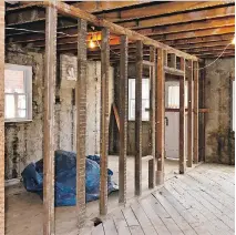  ?? GETTY IMAGES/ISTOCKPHOT­O ?? “As we do a great deal of renovation work, we find ourselves using partial walls as a space definer,” says Christ Snowber.