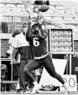  ?? HYOSUB SHIN/ AJC ?? UCF’s Marlon Williams makes a catch against Georgia Tech on Saturday,