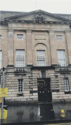  ??  ?? Katherine Vaughan appeared at the High Court in Edinburgh