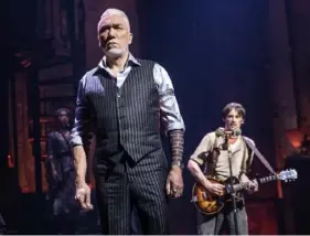  ?? Matthew Murphy ?? Patrick Page and Reeve Carney in "Hadestown."