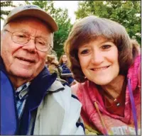  ?? Submitted photo ?? WALKING FOR RESEARCH: Bill and Lisa Goodwin, of Hot Springs Village, are both cancer survivors who will participat­e in the Sept. 29 17th annual Village Walk for Cancer Research, which is scheduled to start at 7:30 a.m. at the Balboa Pavilion.
