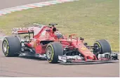  ?? FOTO: AP ?? Der Ferrari SF70 H: Mit diesem Wagen will Sebastian Vettel wieder angreifen.