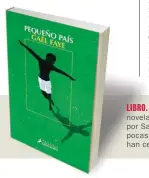  ??  ?? "Pequeño país" es la primera novela de Gaël Faye, editada en español por Salamandra. En Francia vendió en pocas semanas 700.000 ejemplares y se han cedido sus derechos a 29 lenguas.