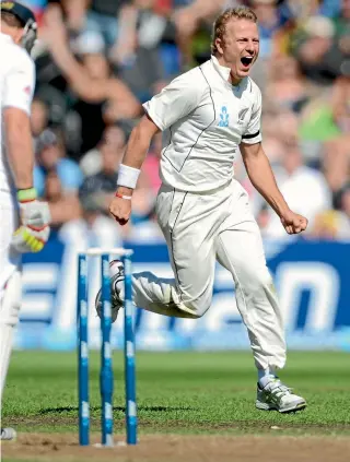  ?? GETTY IMAGES ?? Neil Wagner has taken 127 wickets for New Zealand in 31 tests.