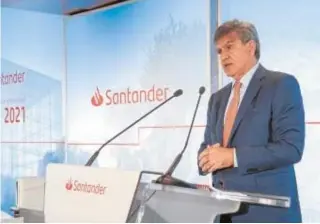  ?? ABC ?? José Antonio Álvarez, consejero delegado de Banco Santander