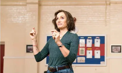  ??  ?? Kristin Scott Thomas in Military Wives. Photograph: Aimee Spinks