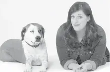  ??  ?? Rescue dog Ned and Allison Tolman star in ABC’s Downward Dog.