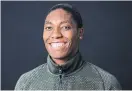  ??  ?? Olympic champion runner Caster Semenya of South Africa is fighting for her right to compete as a woman.