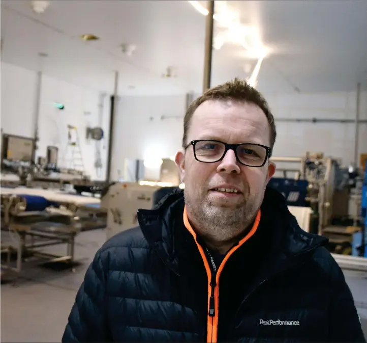  ?? ?? NYTT STEG: 13 år etter at bedriftene flyttet inn i lokalene på Lauksletta, tar daglig leder Håvard Høgstad og Arnøy Laks et nytt stort steg – og bygger egen filetfabri­kk.