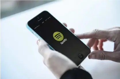  ?? ARKIVBILD: FANNI OLIN DAHL ?? Spotify hade sett fram emot nya Eu-regler som tvingar Apple att lätta på sina stränga app-regler. Men Apple är motsträvig­t.