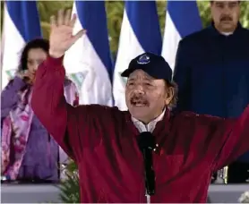  ?? ?? Ortega fue reelegido encerrando a los opositores más fuertes.