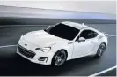  ??  ?? Subaru is busy testing an STi version of its existing BR-Z.