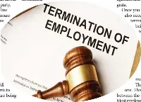 Normalise culture of mutual job terminatio­n - PressReader