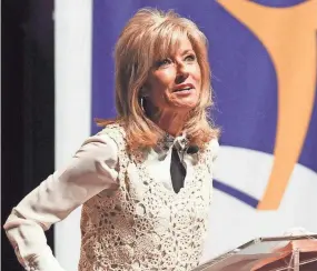  ?? GETTY IMAGES ?? Best-selling author and prominent evangelist Beth Moore is leaving the Southern Baptist Convention but will still be a Baptist.