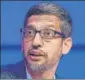  ?? AFP ?? Alphabet’s Sundar Pichai. n