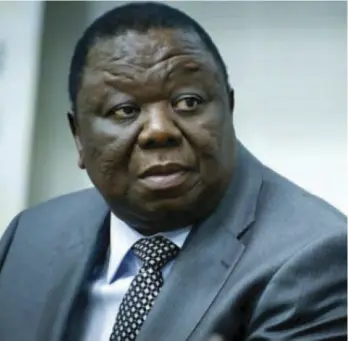  ?? ?? The late president Morgan Tsvangirai