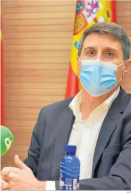  ?? EFE ?? Pedro Fernández, nombrado ayer delegado del Gobierno en Andalucía.