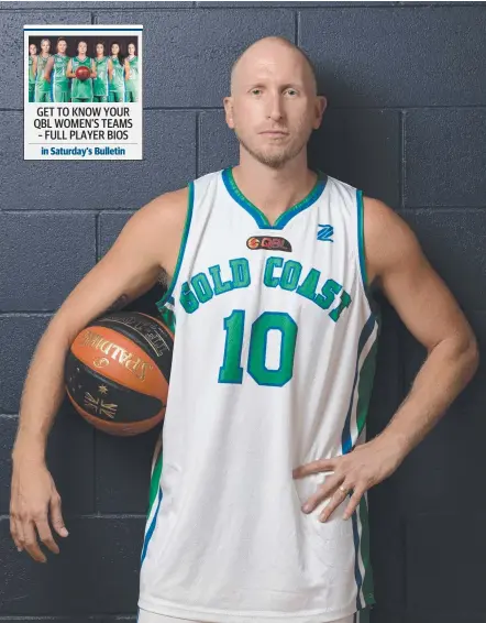  ?? Picture: LUKE MARSDEN ?? Former NBL player Dwayne Vale is back for a third term with the Rollers in the state league.