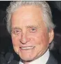  ??  ?? MICHAEL DOUGLAS Became a father at 58