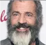  ??  ?? Mel Gibson