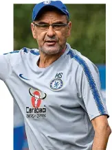  ?? GETTY IMAGES ?? This way: Sarri training