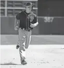  ?? NEVILLE E. GUARD/USA TODAY SPORTS ?? Giants catcher Nick Hundley rounds the bases after hitting a grand slam Saturday.